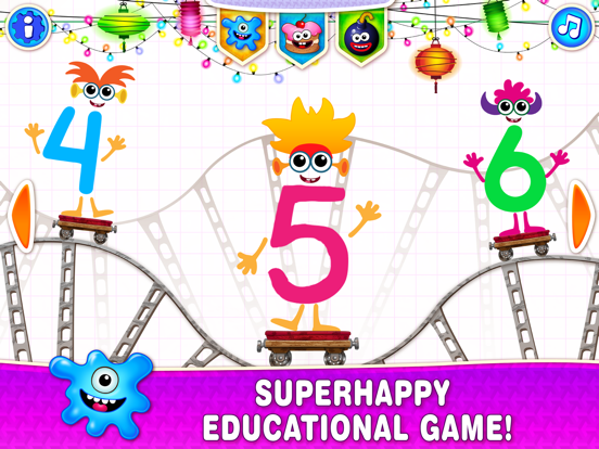 123 Counting Number Kids Games iPad screenshot 1 - Education app