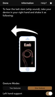 ilash - the virtual whip iphone screenshot 3