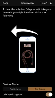 ilash - the virtual whip iphone capturas de pantalla 3