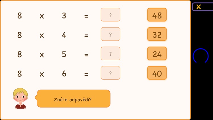 Tabulky násobilky 500 screenshot-4