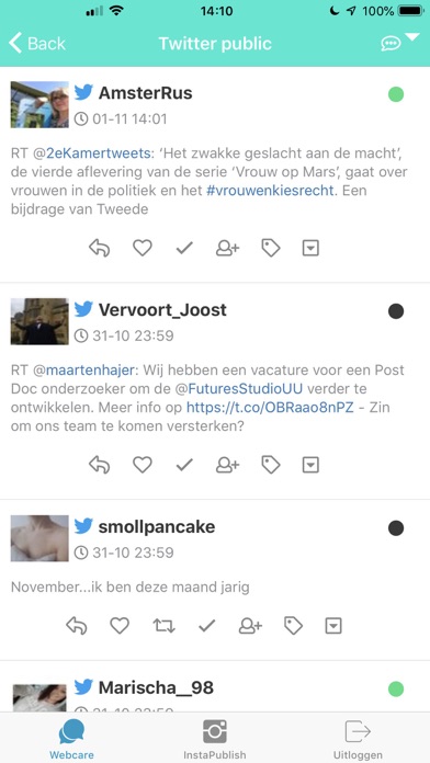 OBI Engage Screenshot