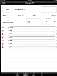 Financial Calculator ipad bilder 2