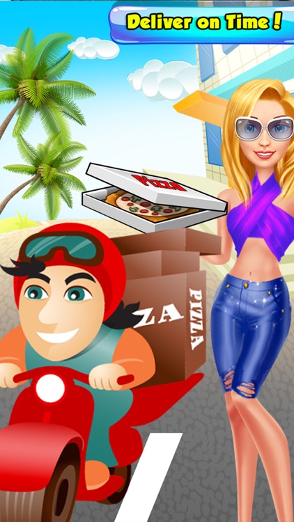 Moto Bike Pizza Delivery GO screenshot-4