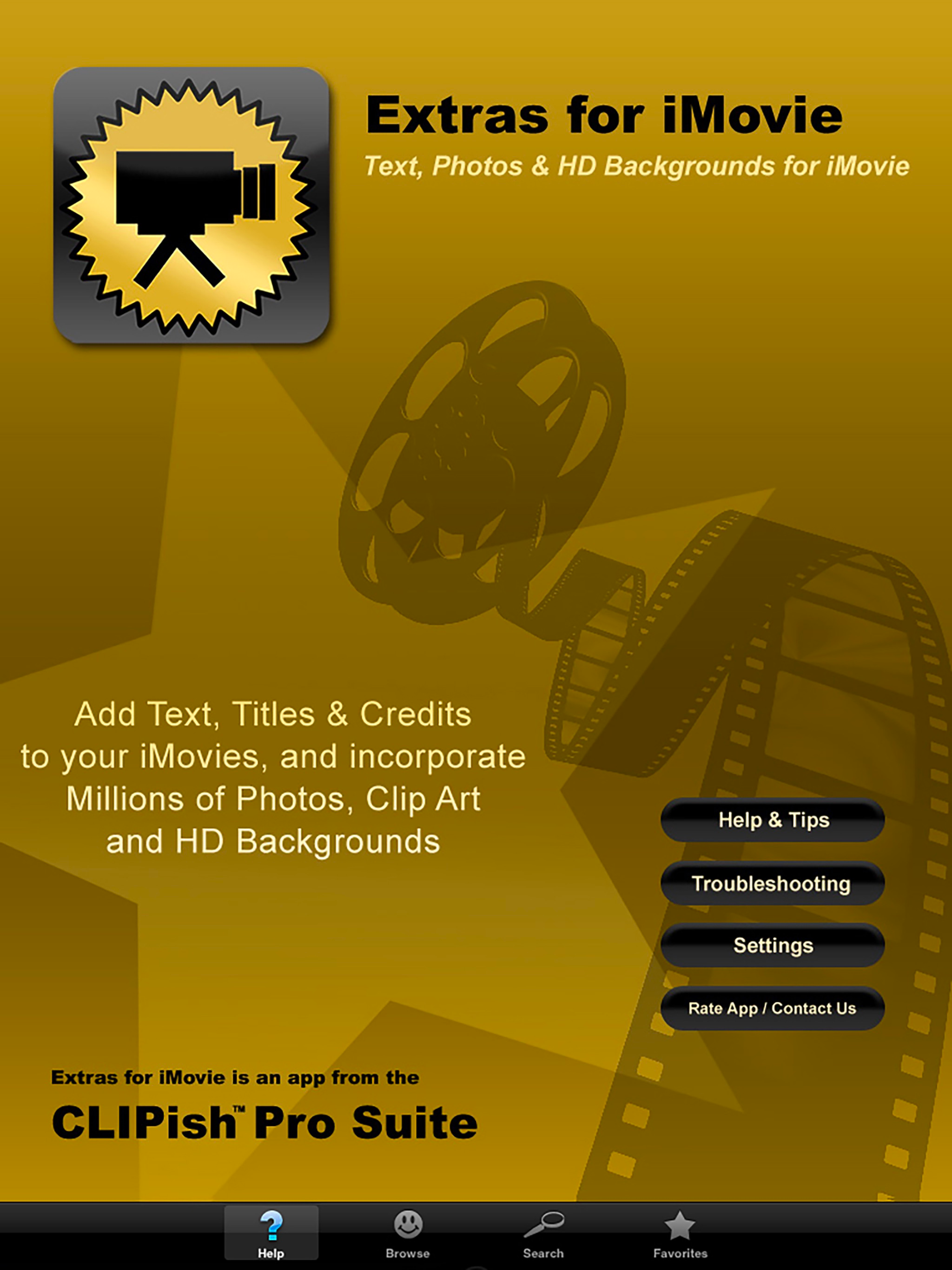 Extras for iMovie