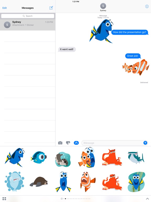 Screenshot #6 pour Disney Stickers: Finding Dory