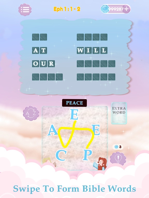 Bible Word Cross · iPad screenshot 4 - Games app