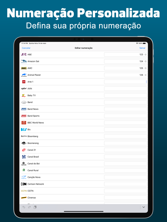 Guia TV Fácil - Programação TV iPad screenshot 9 - Entertainment app