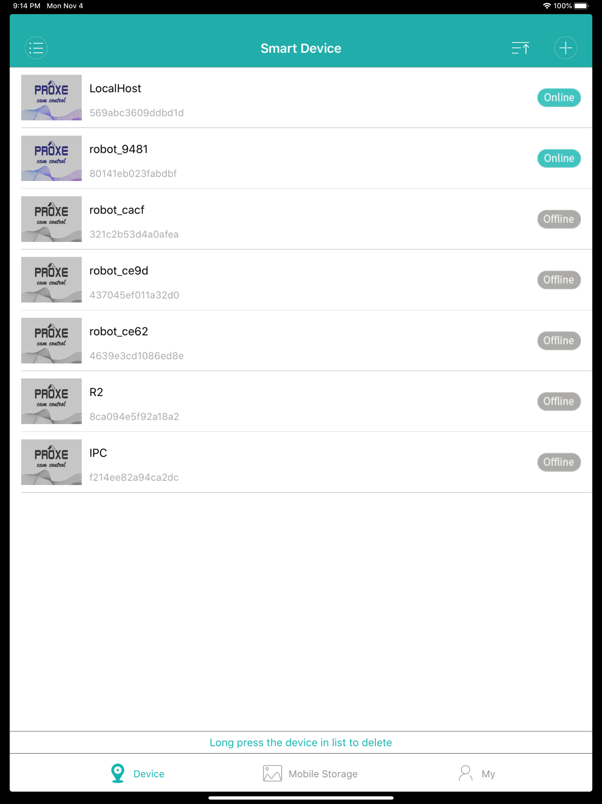 PROXE CAM CONTROL screenshot 14