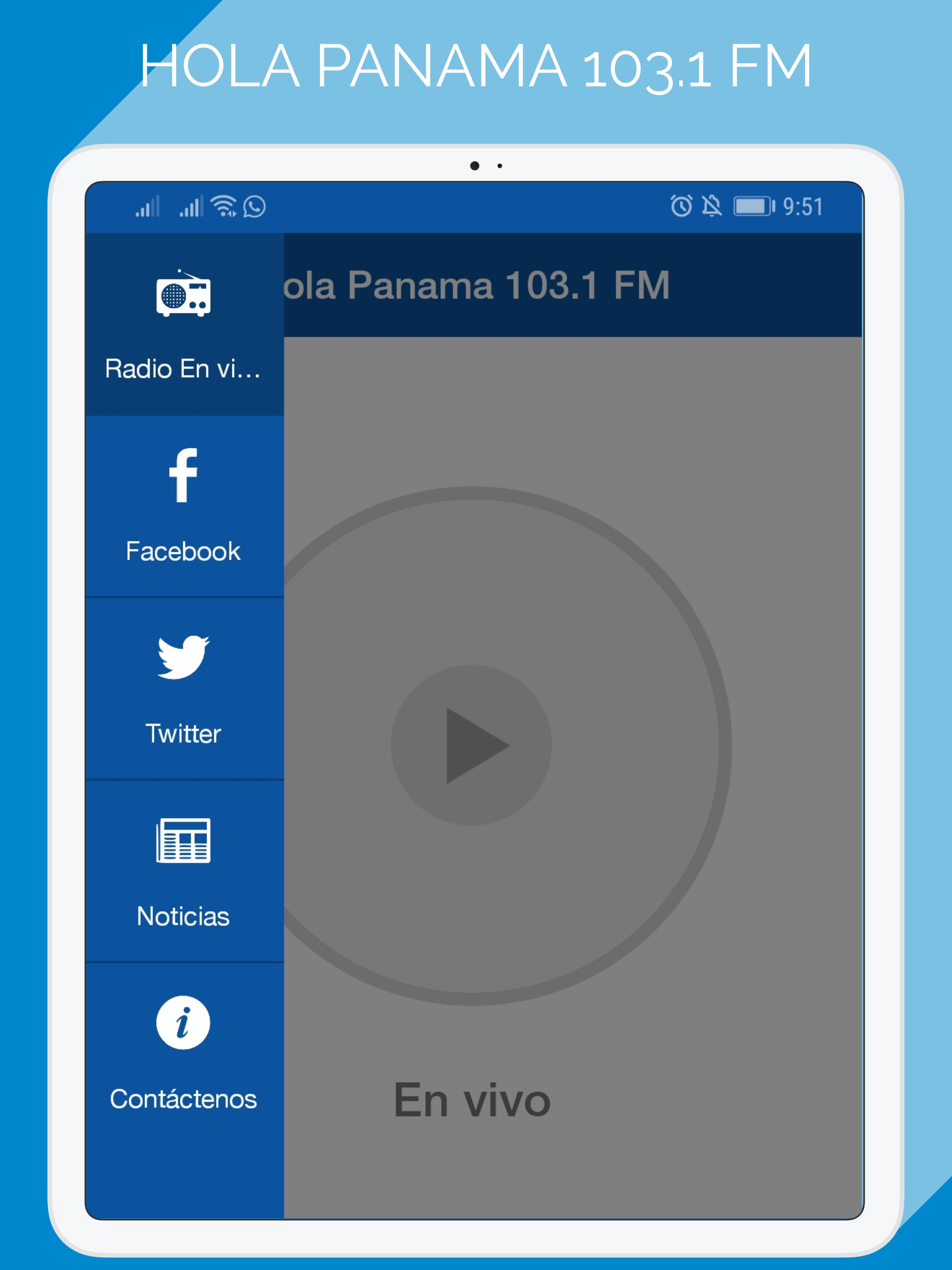 Hola Panama 1031 FM