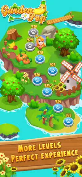 Game screenshot Garden Pop -  Charm Match-3 hack
