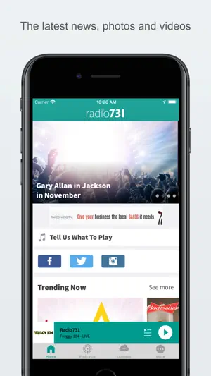 Radio731 screenshot 1