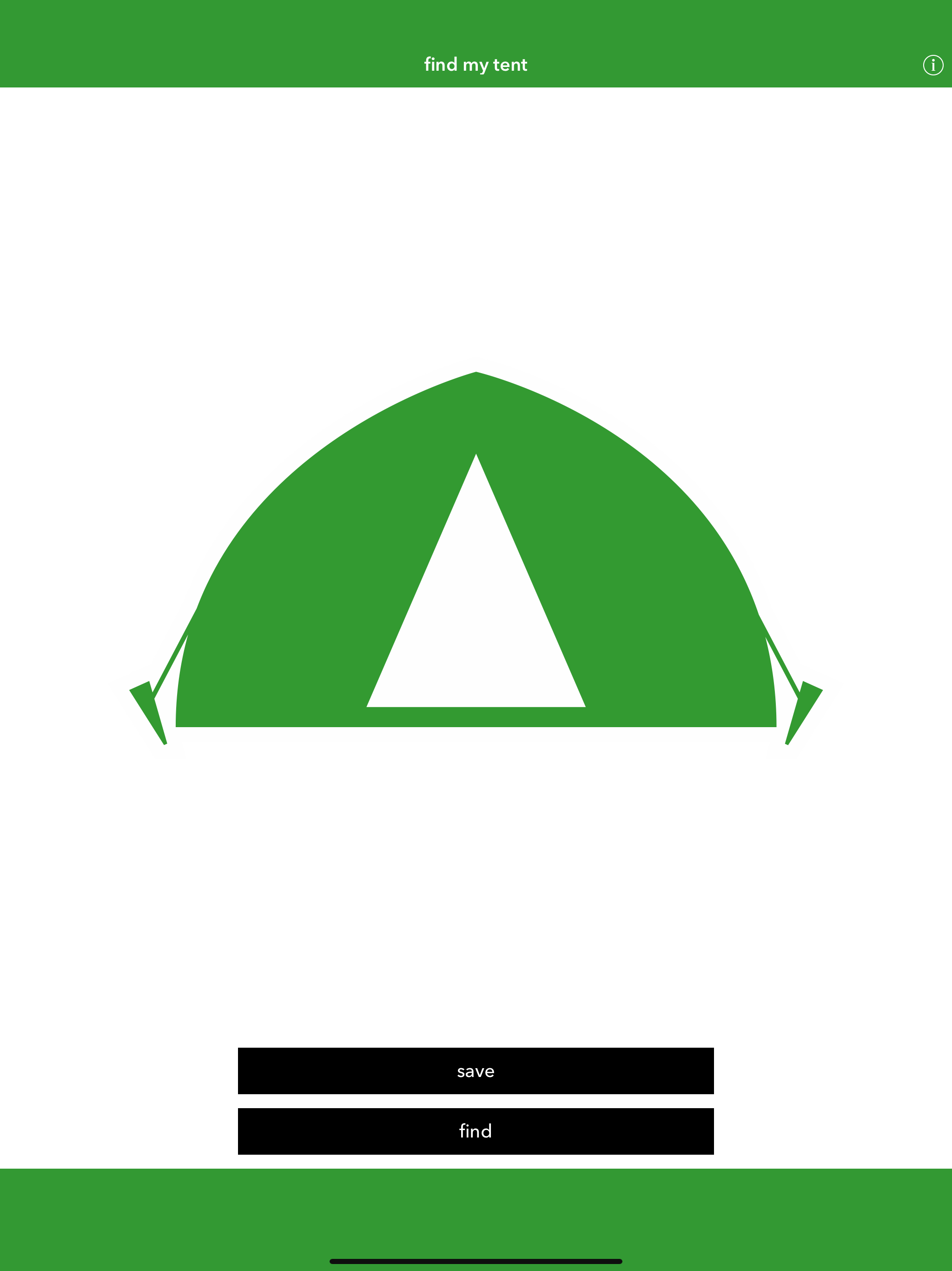 find my tent