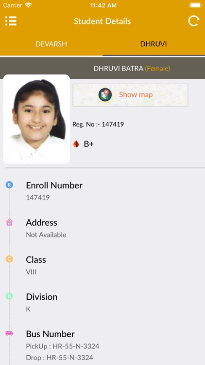 Present Ma'am parent App