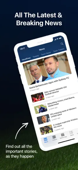 Game screenshot A-League Live: Soccer News mod apk