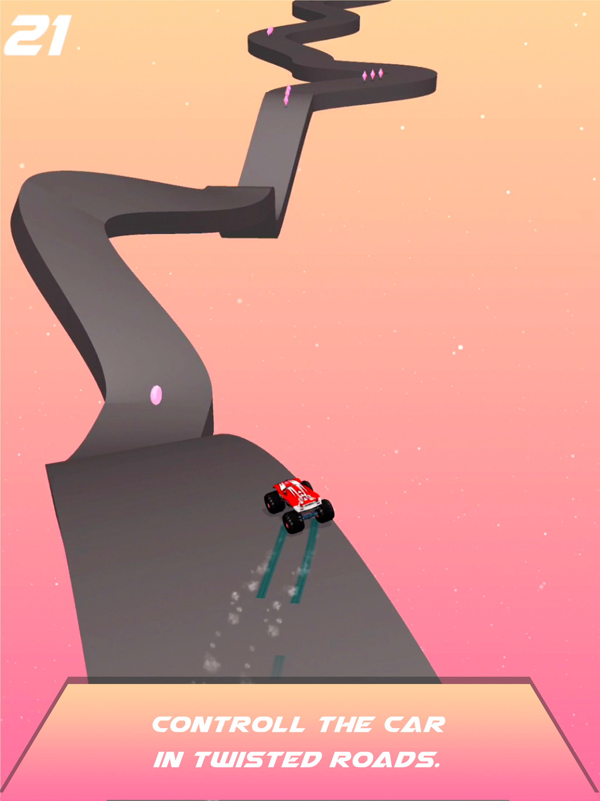 Crazy Road - Drift Racing Game