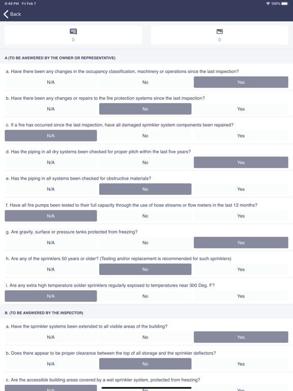 fireNspec Pro iPad screenshot 4 - Productivity app