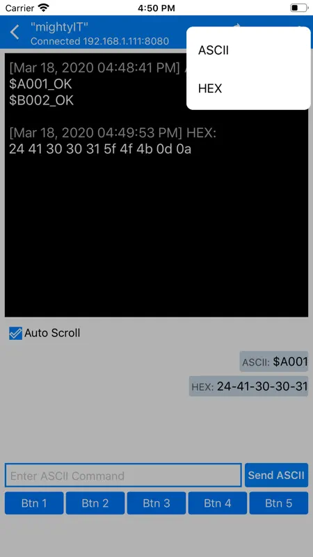TCP Telnet Terminal screenshot 5 of 8
