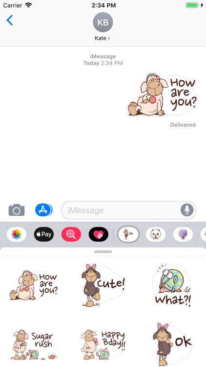 Nhãn Dán Cừu Ken