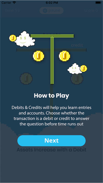 How to cancel & delete Accounting - Debits & Credits from iphone & ipad 2
