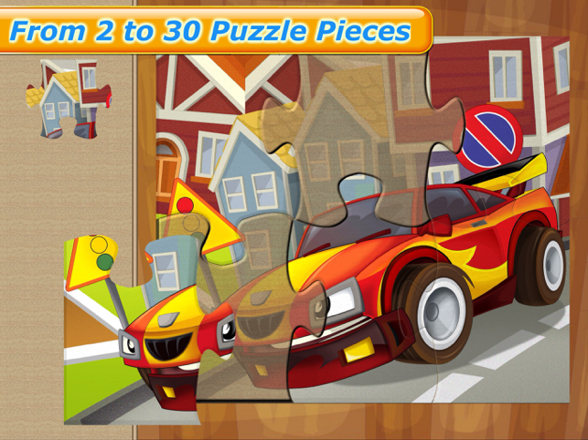 ‎Cars Puzzle Fun Games for Kids Screenshot