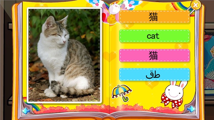 宝宝识字卡片HD-早教英语教育学习