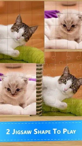 Game screenshot Cute Kitten Cat Jigsaw Puzzle hack