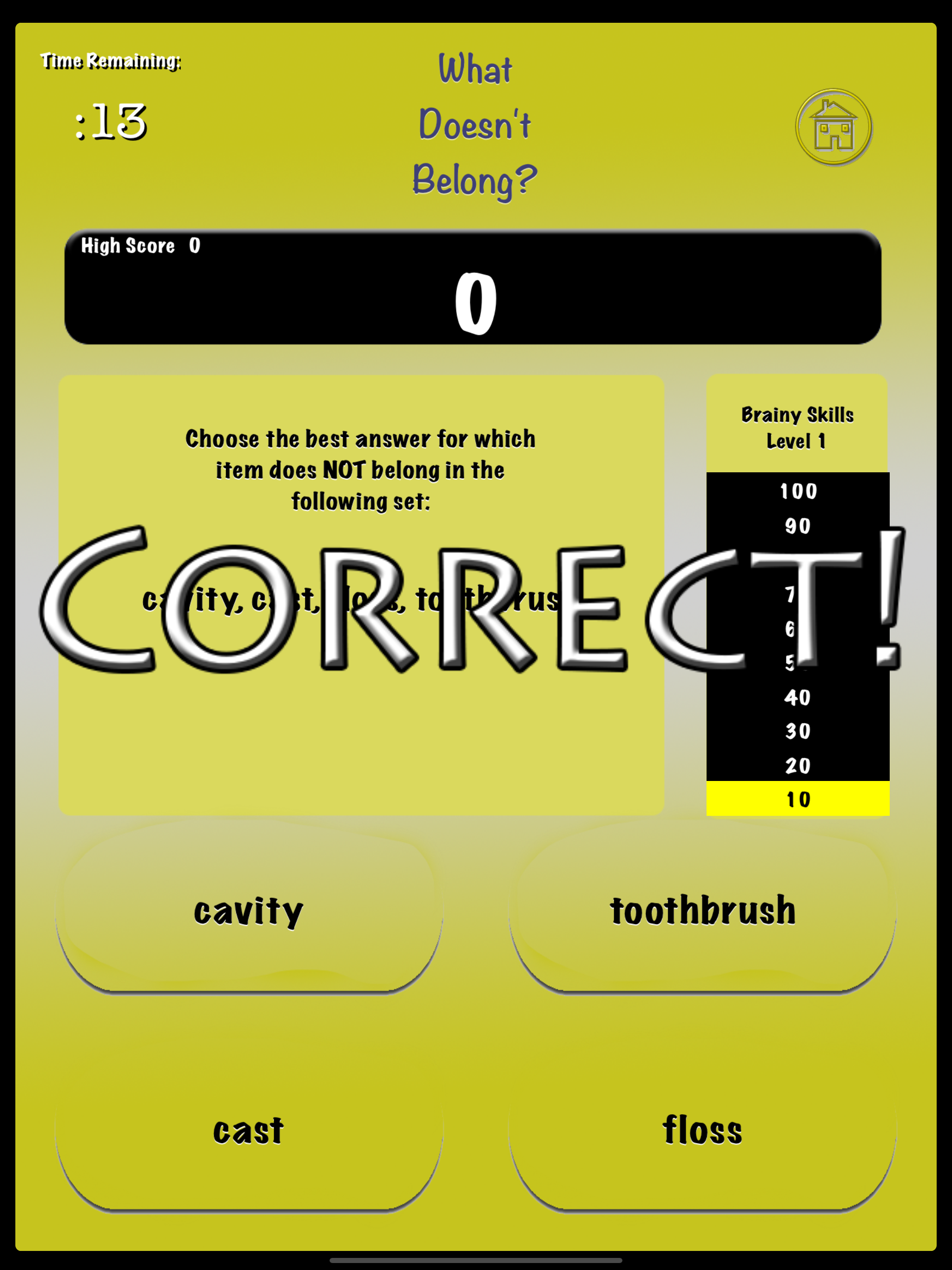 Brainy Skills Doesn't Belong screenshot 10