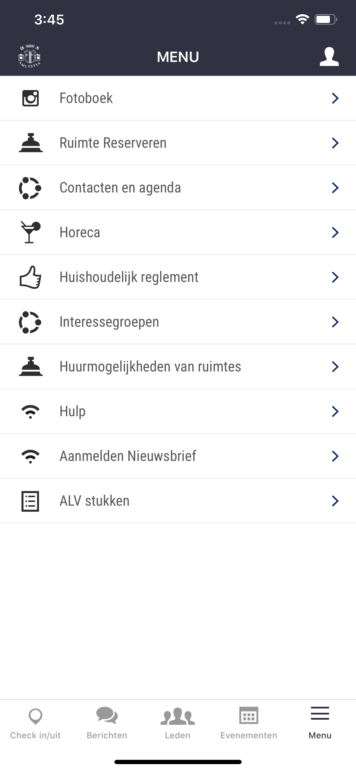 Sociëteit Amicitia screenshot 4