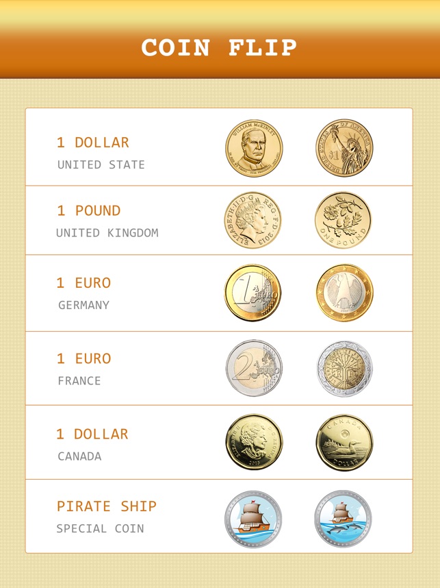 Coin flip- Heads or Tails Plus on the App Store