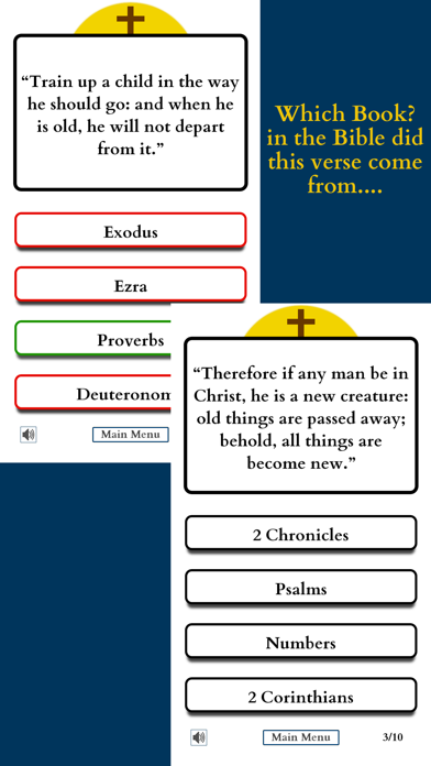 Quiz of the Christian Bible Screenshot