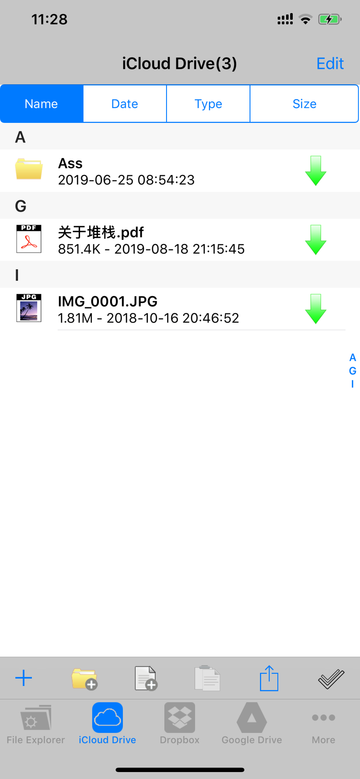 Cloud File Explorer