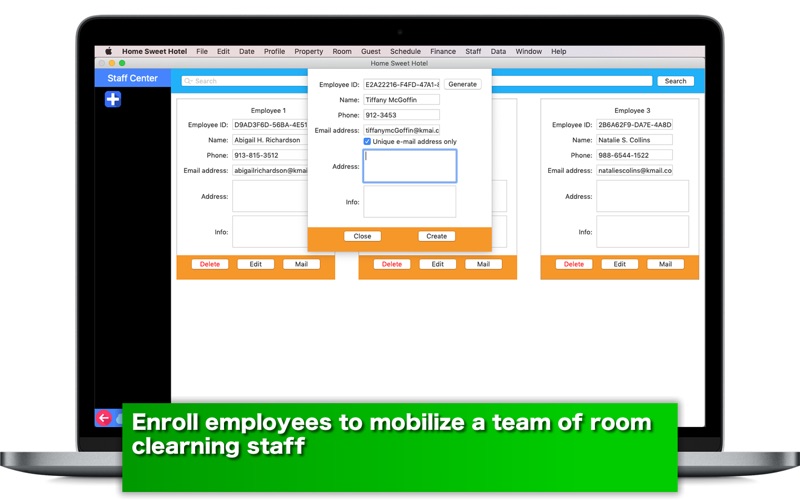App screenshot