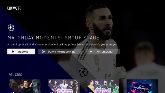 UEFA.tv on the App Store