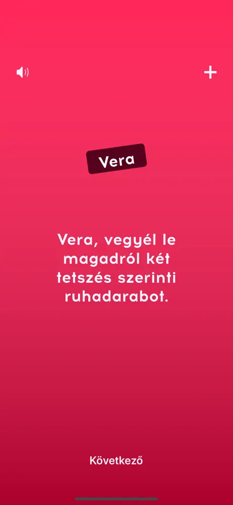 Szex játék pároknak 18+