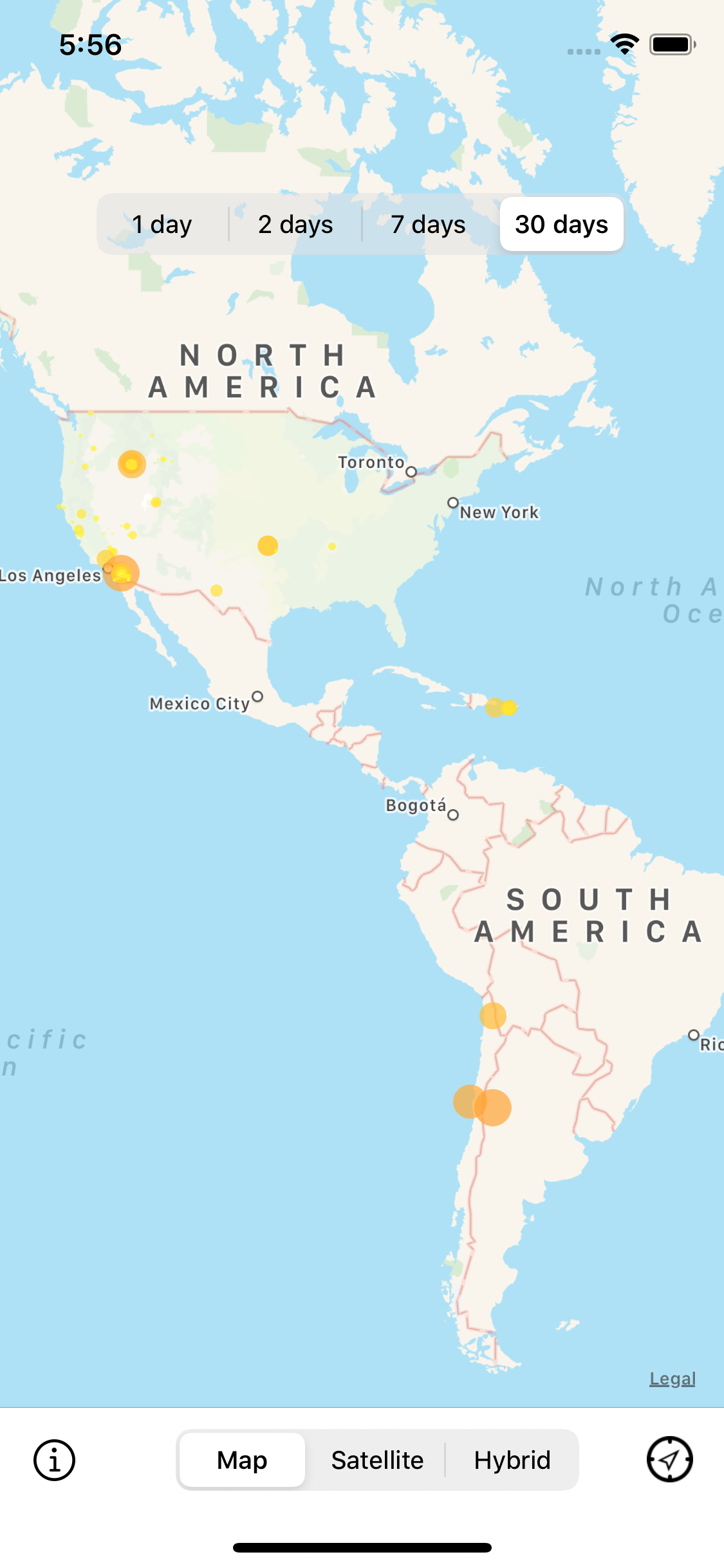 eQuakeMapPro screenshot 3