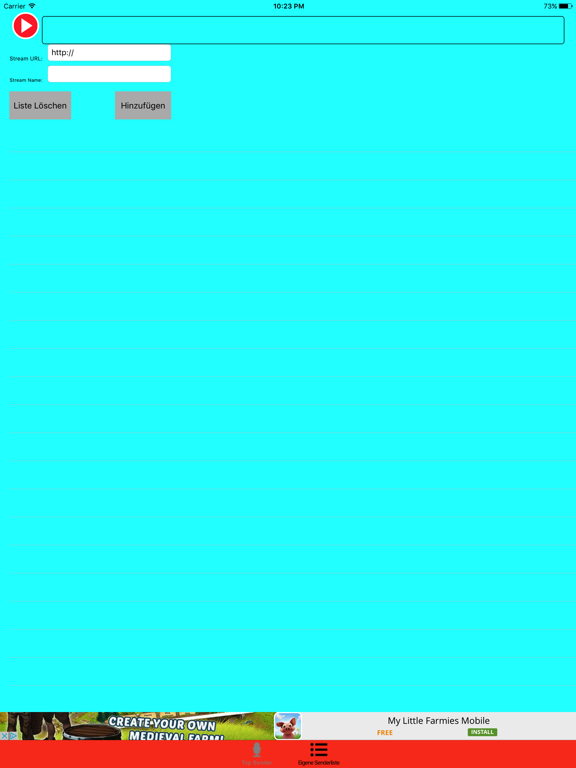 Screenshot #5 pour Internet-Radio Player