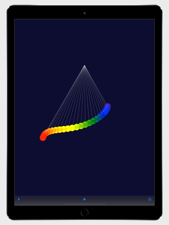 Screenshot #4 pour iPendulumWaves