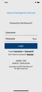 Group Absence Management screenshot #2 for iPhone