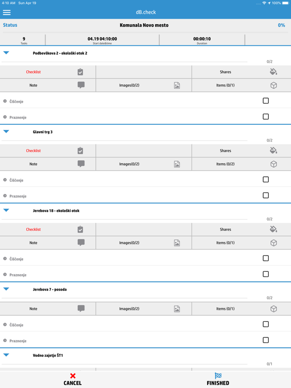 Screenshot #4 pour dotBusiness Checkpoint