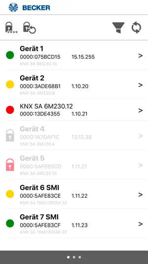 Becker SMI Config Tool screenshot 1