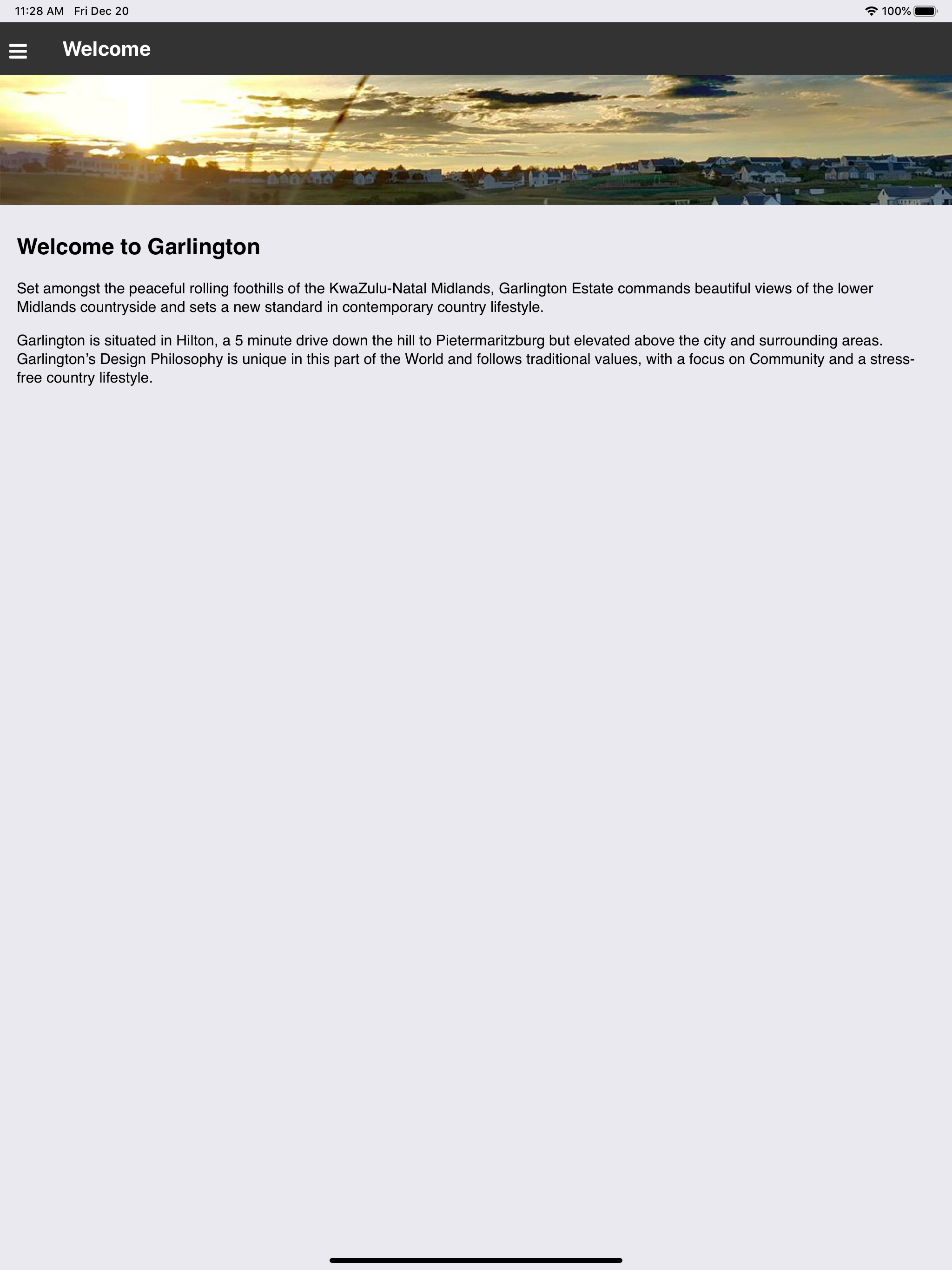 Garlington Resident's App