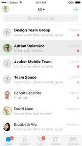 Cisco Jabber screenshot