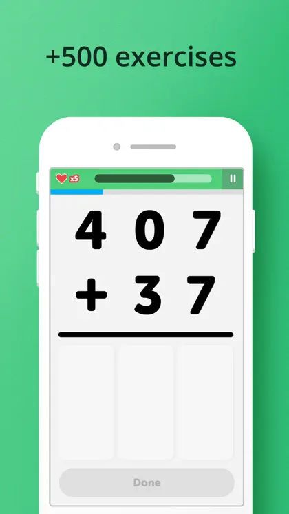 Screenshot 3 von 4 zu Math Learner: Cool Maths Games