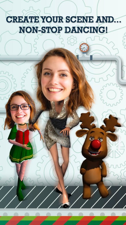 Face Xmas Factory – Elf Dance screenshot-3