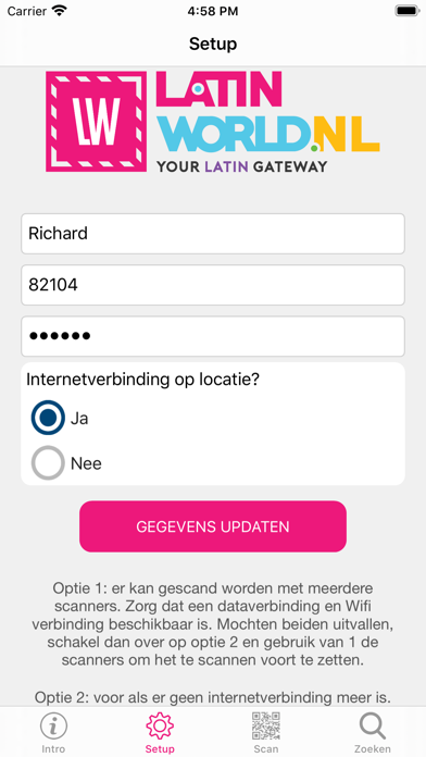 Screenshot #2 pour TicketScan App