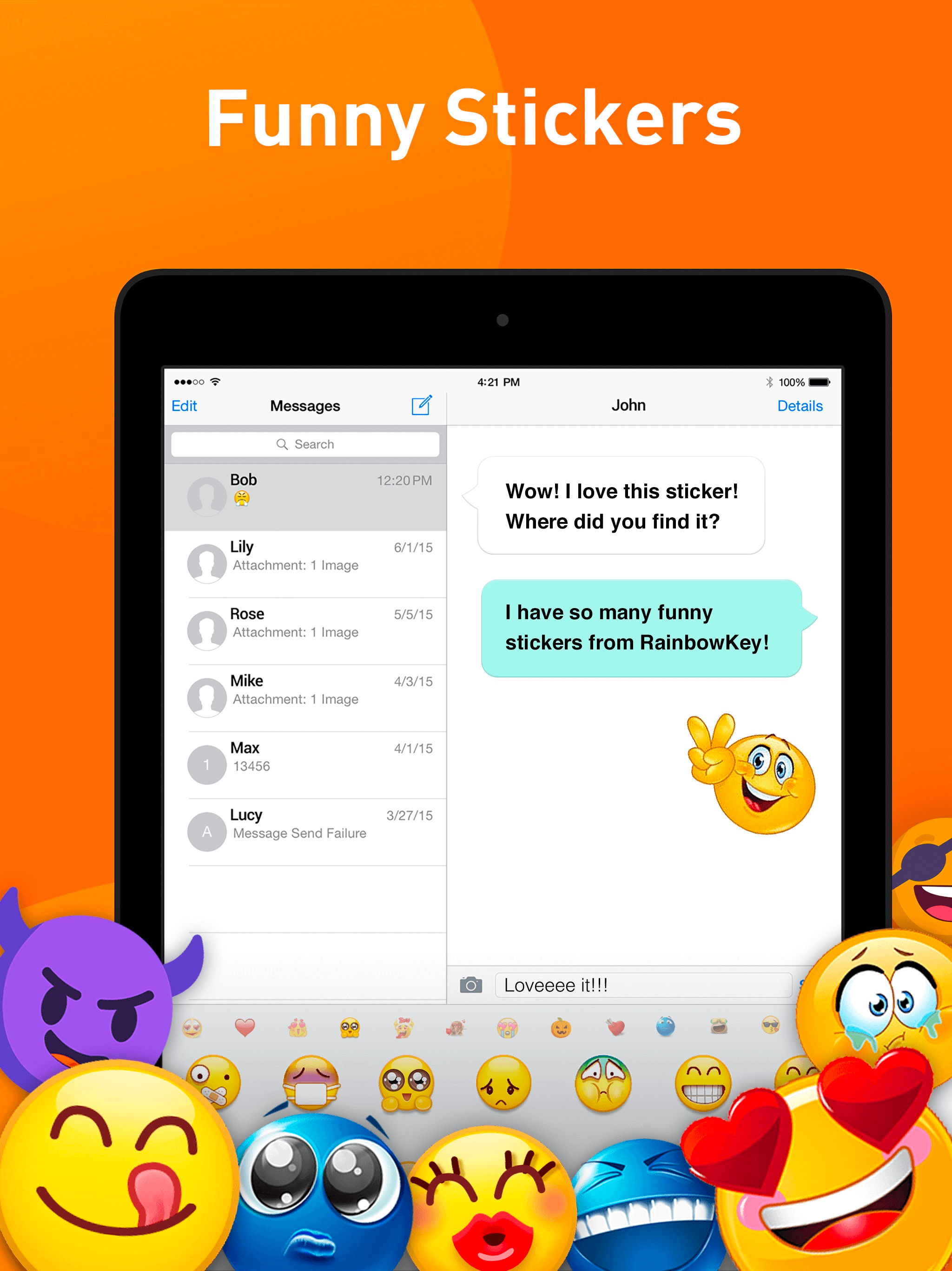 New Emoji & Fonts - RainbowKey