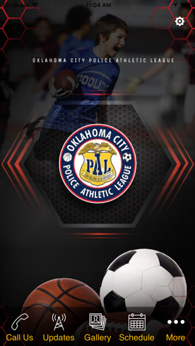 OKC Police Athletic League Screenshot