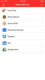 power pdf - pdf manager iphone screenshot 1