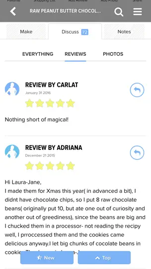 Rawtarian's Raw Recipes iPhone Ekran Görüntüsü 4