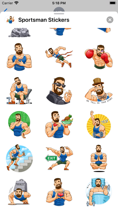 Sportsman Stickers Screenshot
